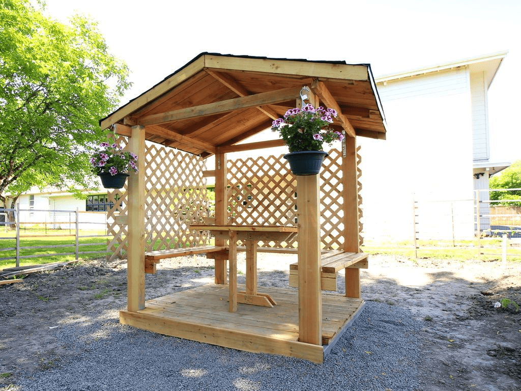 How much does it cost to build a wooden gazebo - kobo building