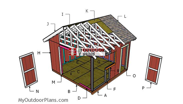 Cost To Build A 14x14 Shed Kobo Building 6358