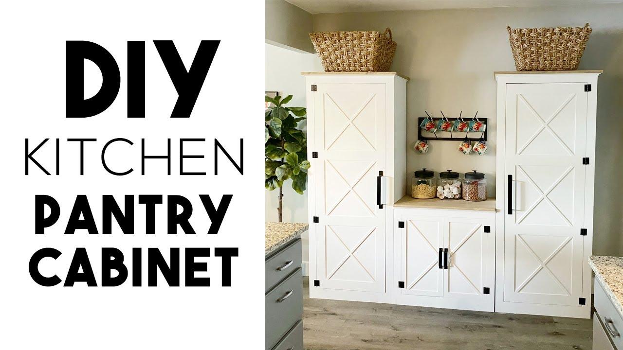 how to build a freestanding pantry - kobo building